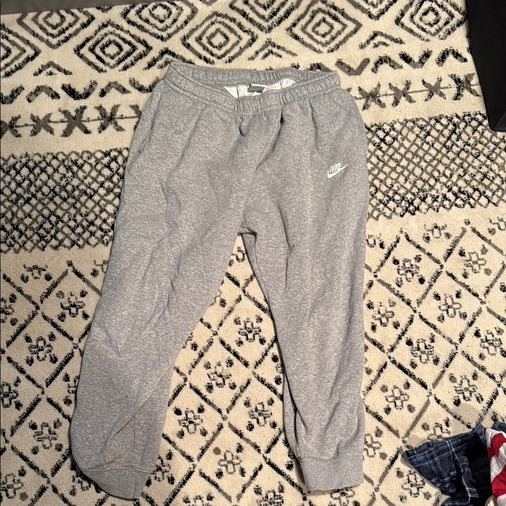 Nike Gray Sweatpants Comfortable Joggers